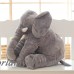 Dibujos Animados 60 cm gran juguete elefante de felpa niños dormir nuevo peluche almohada elefante muñeca regalo de cumpleaños para niños ali-28881077